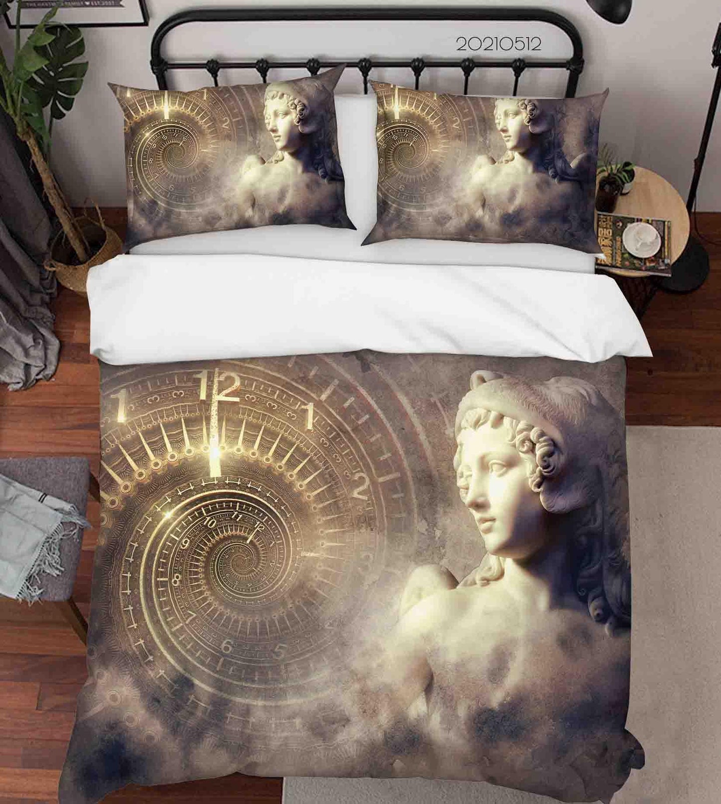3D Art Sculpture Quilt Cover Set Bedding Set Duvet Cover Pillowcases 226
