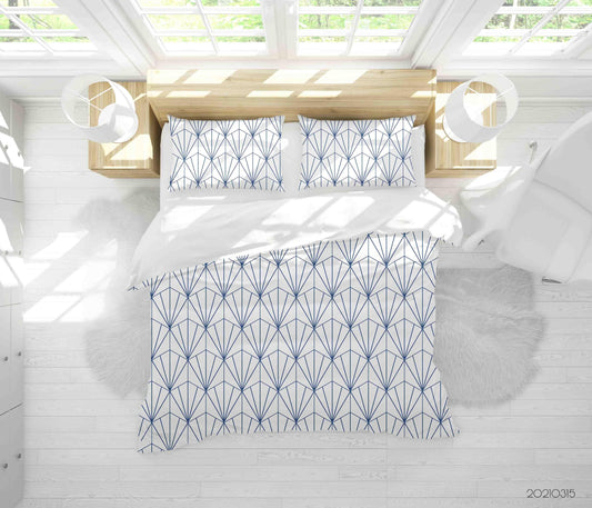 3D Abstract Geometric Art Decoration Quilt Cover Set Bedding Set Duvet Cover Pillowcases 219