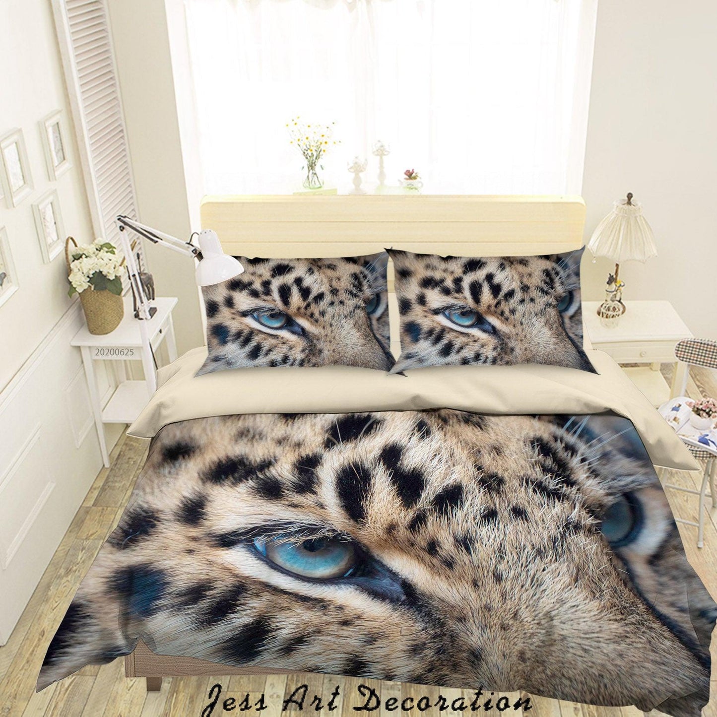 3D Animal Tiger Quilt Cover Set Bedding Set Duvet Cover Pillowcases SF26