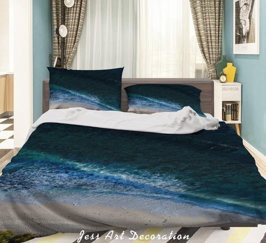 3D Beach Landscape Quilt Cover Set Bedding Set Duvet Cover Pillowcases 56