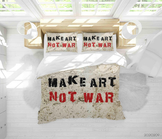 3D Artist Graffiti Works Quilt Cover Set Bedding Set Duvet Cover Pillowcases 230