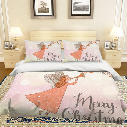 3D Cartoon Girl Quilt Cover Set Bedding Set Pillowcases 54