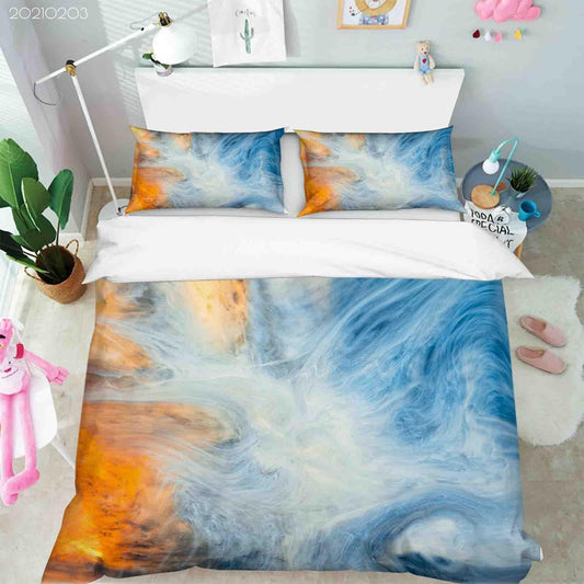 3D Abstract Marble Texture Quilt Cover Set Bedding Set Duvet Cover Pillowcases 49