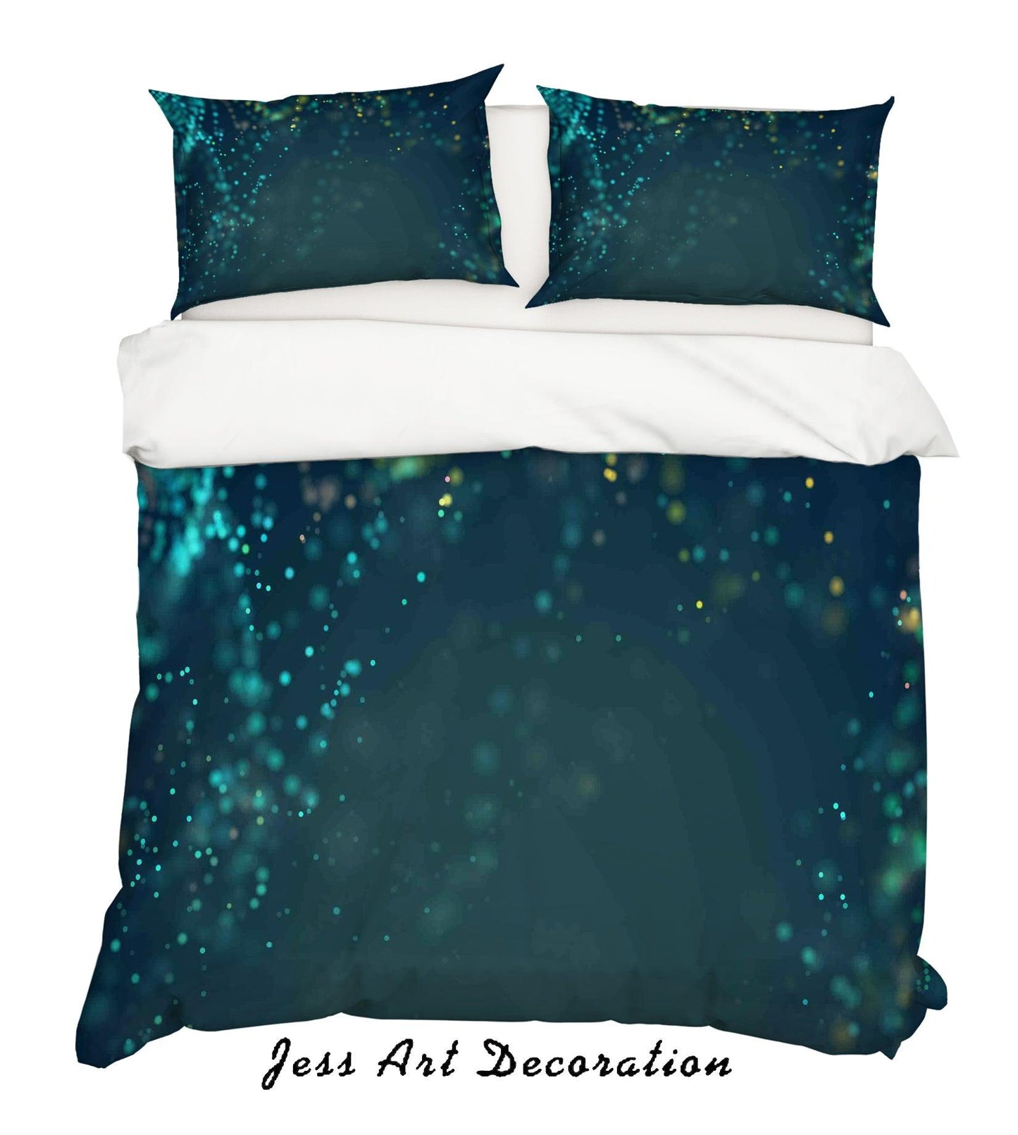 3D Abstract Starlight Quilt Cover Set Bedding Set Pillowcases 06