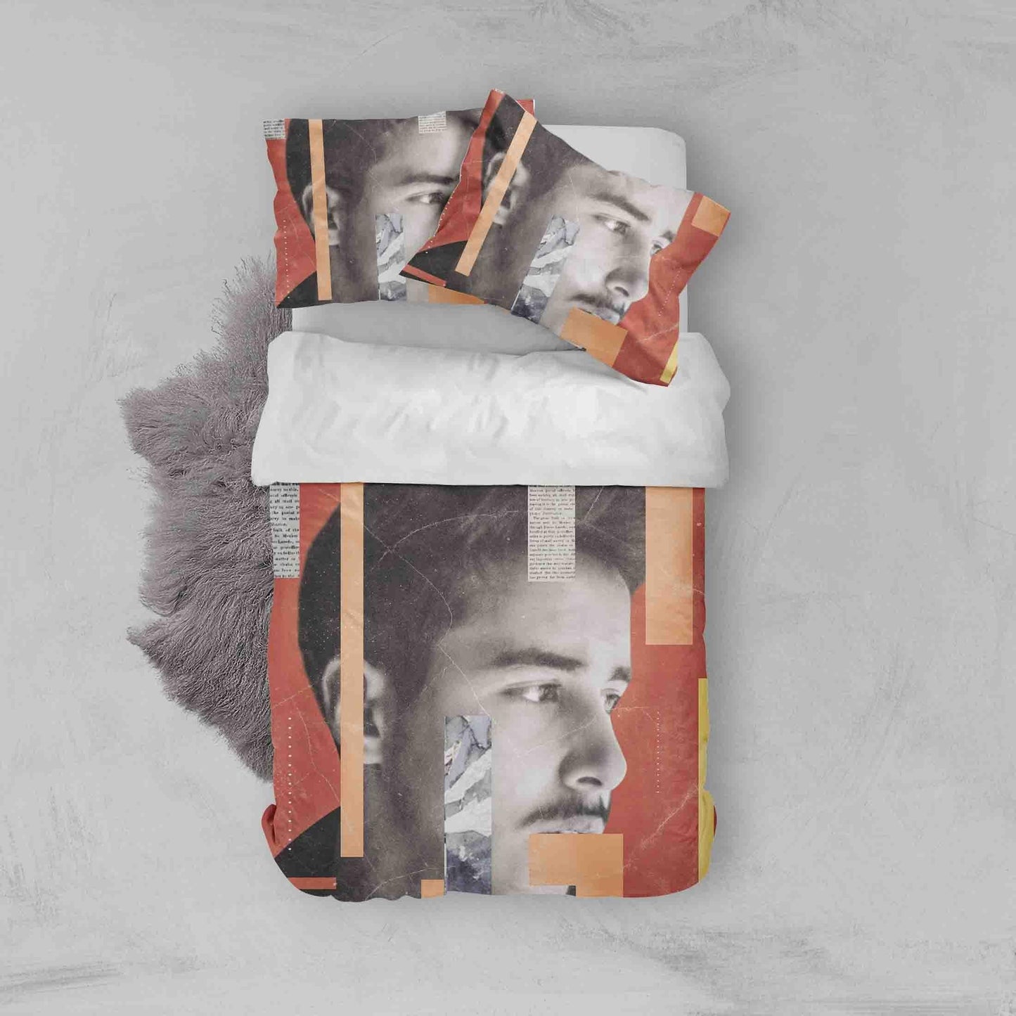3D Abstract People Photos Quilt Cover Set Bedding Set Pillowcases 98