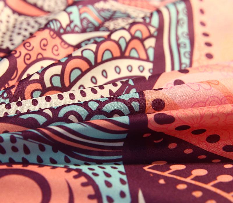 3D Bohemian Pink Elephant Quilt Cover Set Bedding Set Pillowcases 14