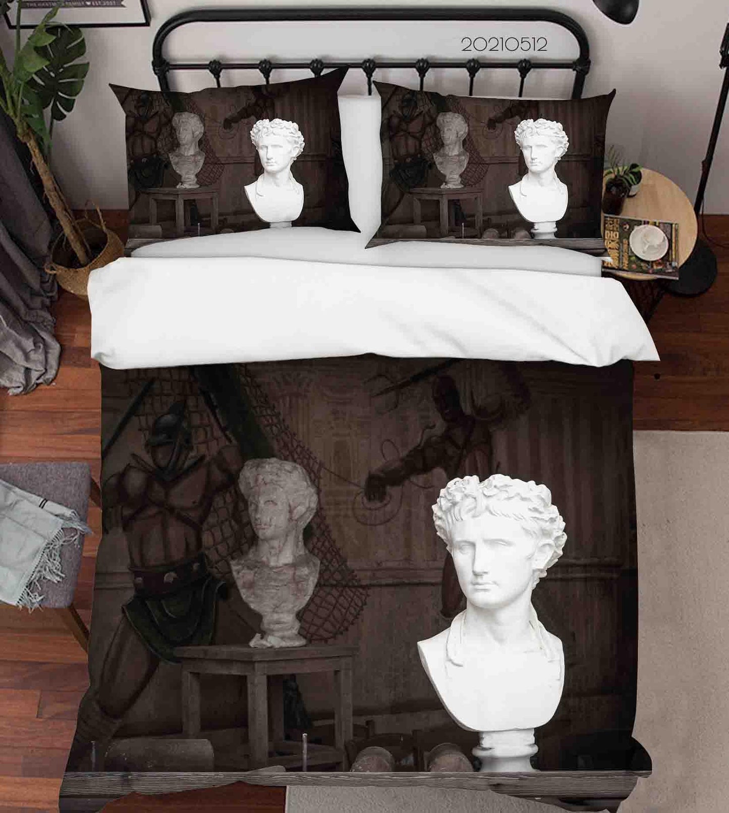 3D Art Sculpture Quilt Cover Set Bedding Set Duvet Cover Pillowcases 278