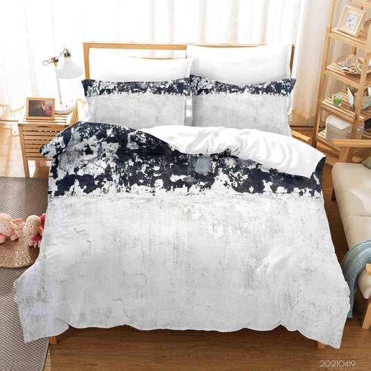 3D Abstract Mottled Graffiti Quilt Cover Set Bedding Set Duvet Cover Pillowcases 218