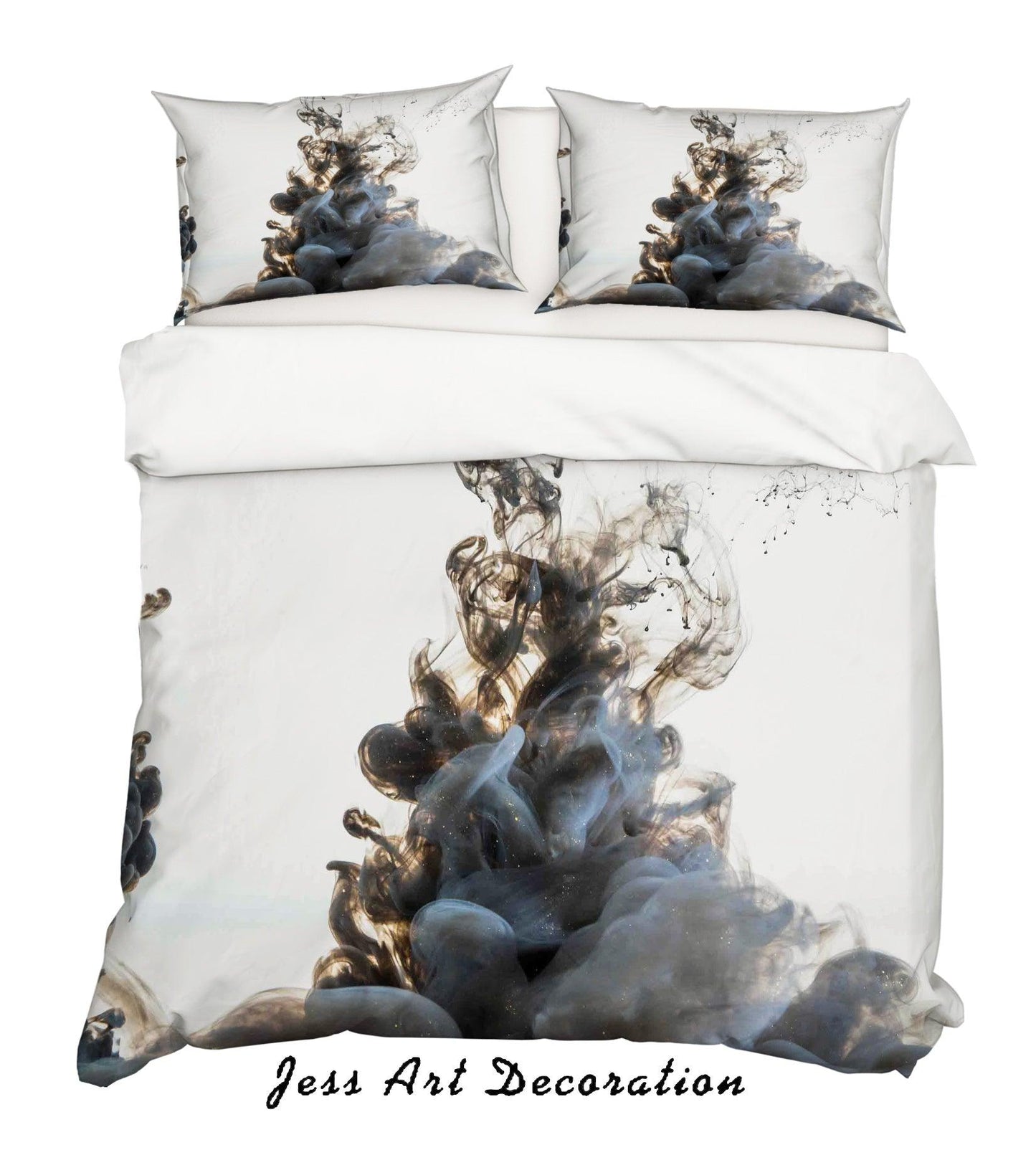 3D Abstract Style Oil Painting Quilt Cover Set Bedding Set Pillowcasesn 1