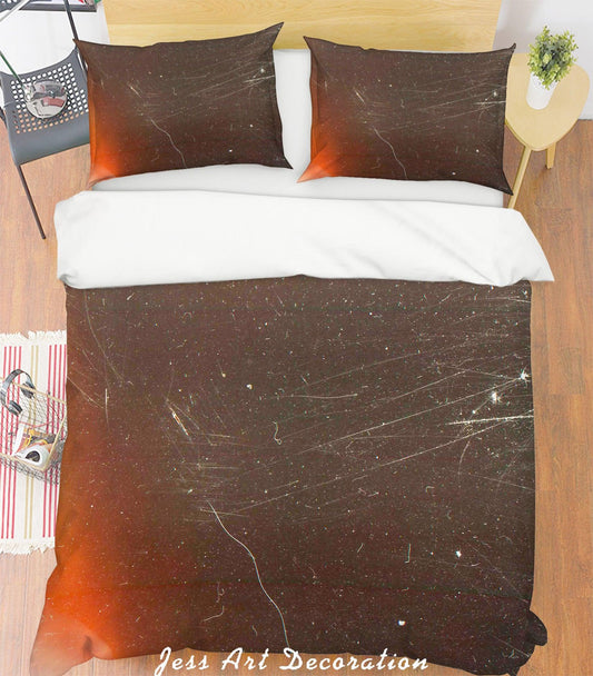 3D Black Pattern Quilt Cover Set Bedding Set Pillowcases 202