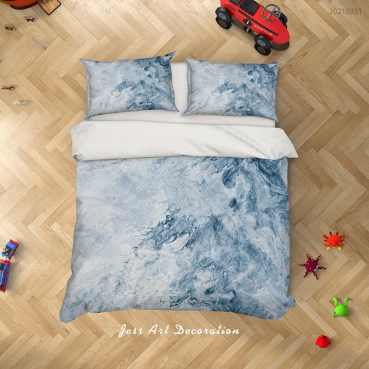 3D Abstract Marble Texture Quilt Cover Set Bedding Set Duvet Cover Pillowcases 160