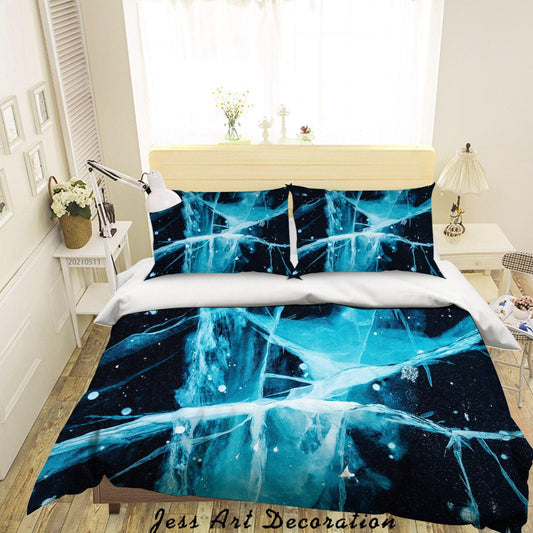 3D Abstract Marble Texture Quilt Cover Set Bedding Set Duvet Cover Pillowcases 589