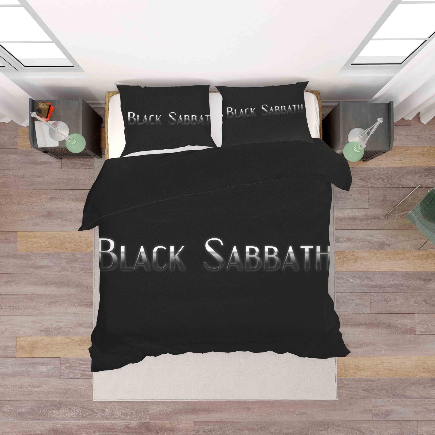 3D Black Sabbath Quilt Cover Set Bedding Set Duvet Cover Pillowcases SF40