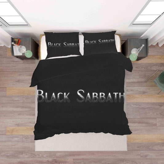 3D Black Sabbath Quilt Cover Set Bedding Set Duvet Cover Pillowcases SF40