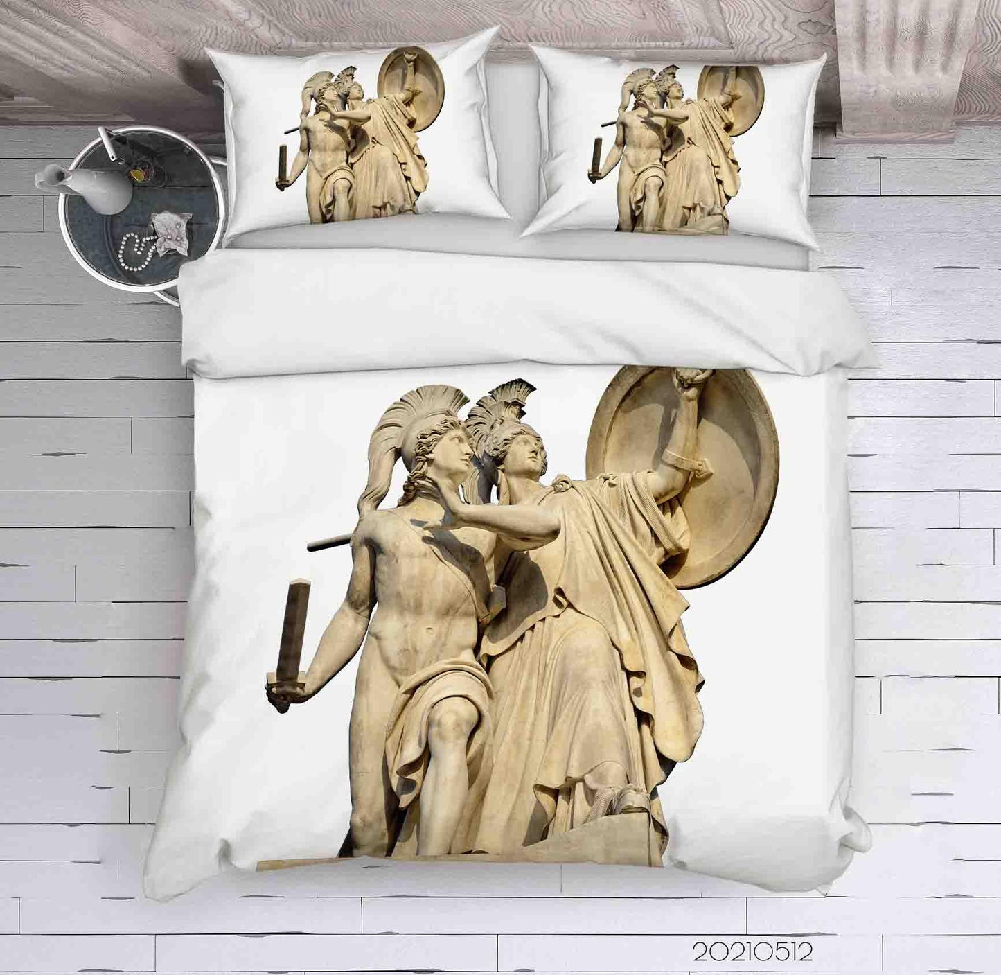 3D Art Sculpture Quilt Cover Set Bedding Set Duvet Cover Pillowcases 266