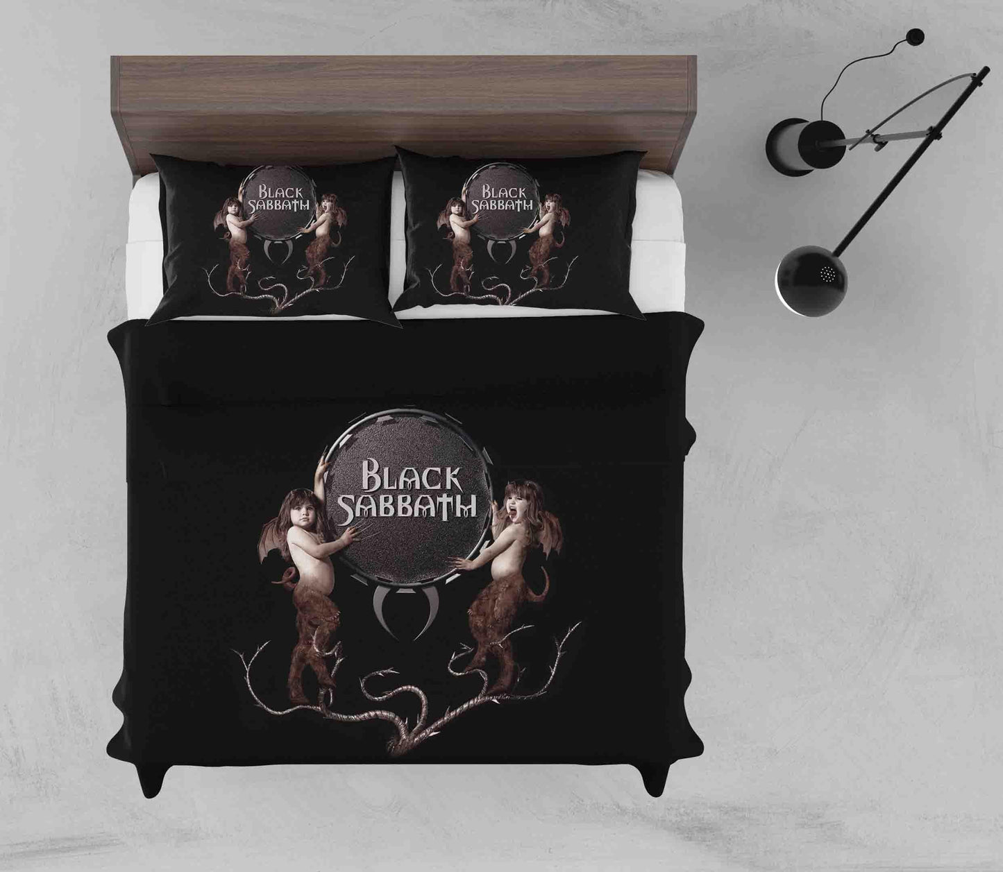 3D Black Sabbath Quilt Cover Set Bedding Set Duvet Cover Pillowcases SF27