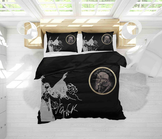 3D Black Sabbath Clock Quilt Cover Set Bedding Set Duvet Cover Pillowcases SF45
