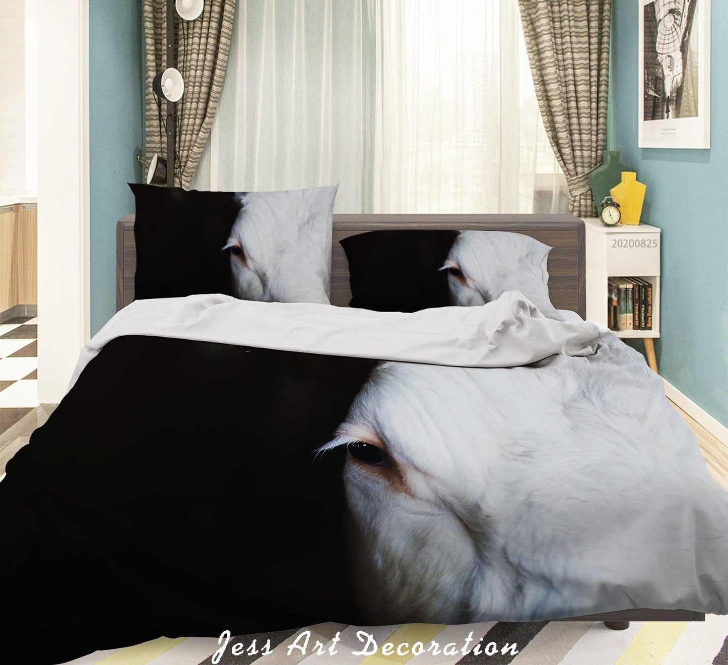 3D Abstract Nature Animal Quilt Cover Set Bedding Set Duvet Cover Pillowcases WJ 3322