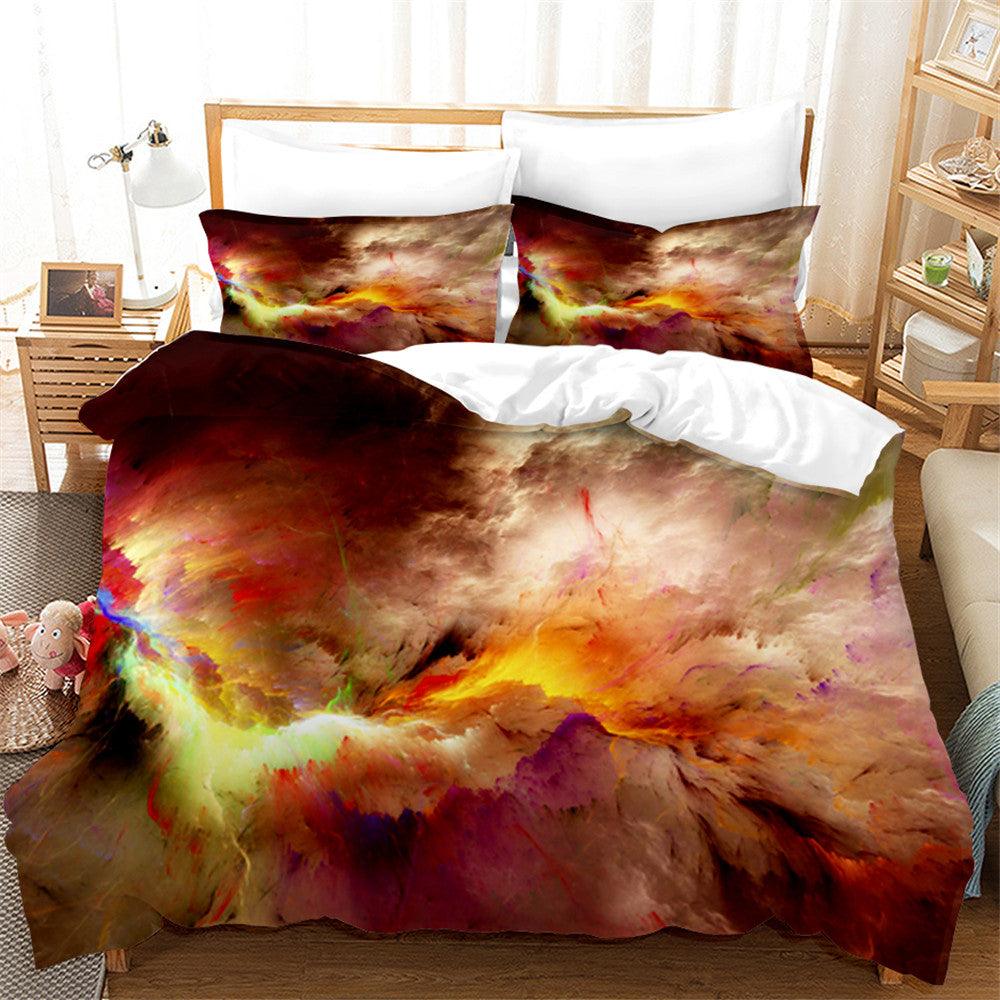 3D Artistic Cloud Quilt Cover Set Bedding Set Duvet Cover Pillowcases 180