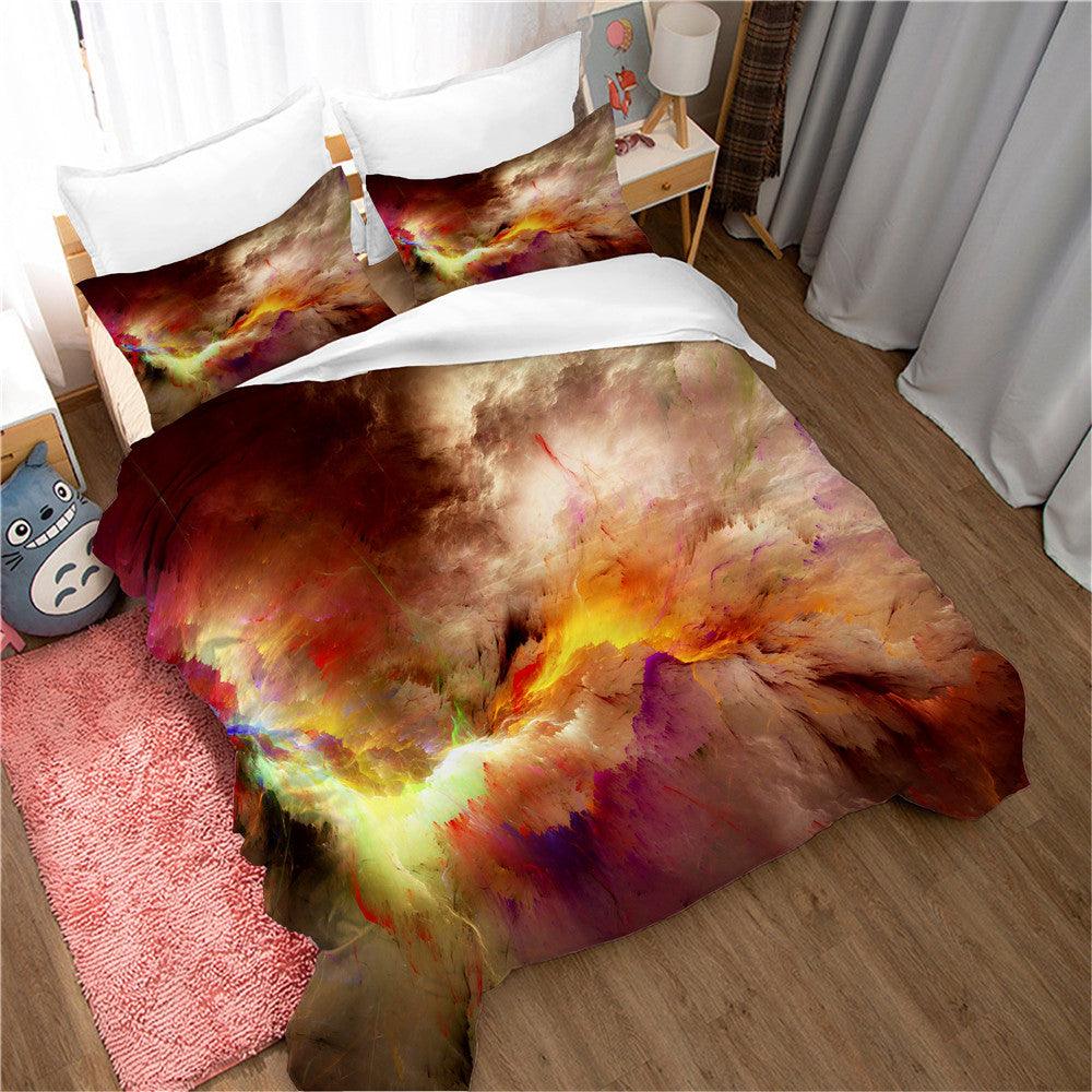3D Artistic Cloud Quilt Cover Set Bedding Set Duvet Cover Pillowcases 180