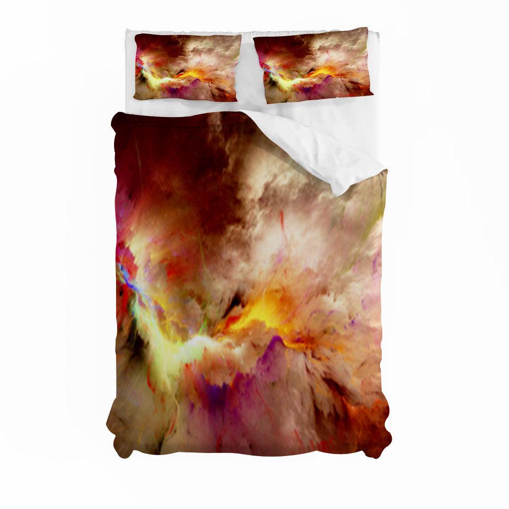 3D Artistic Cloud Quilt Cover Set Bedding Set Duvet Cover Pillowcases 180