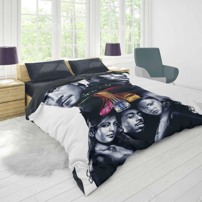 2 Fast 2 Furious Paul Walker Movie Duvet Cover