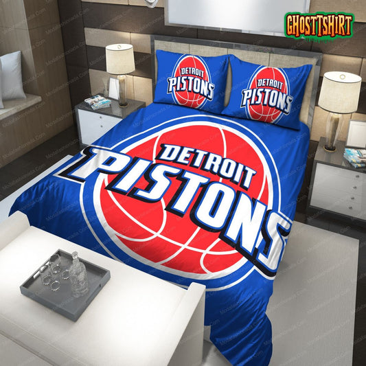 2005-2017 Logo Detroit Pistons NBA 224 Bedding Set
