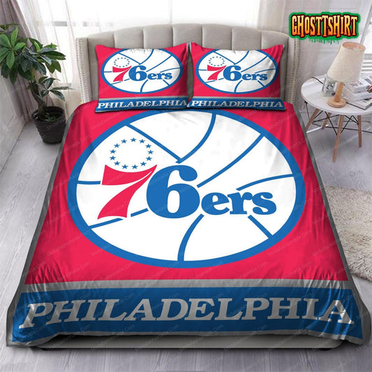 2010-2014 Philadelphia 76ers Logo 112 Bedding Set