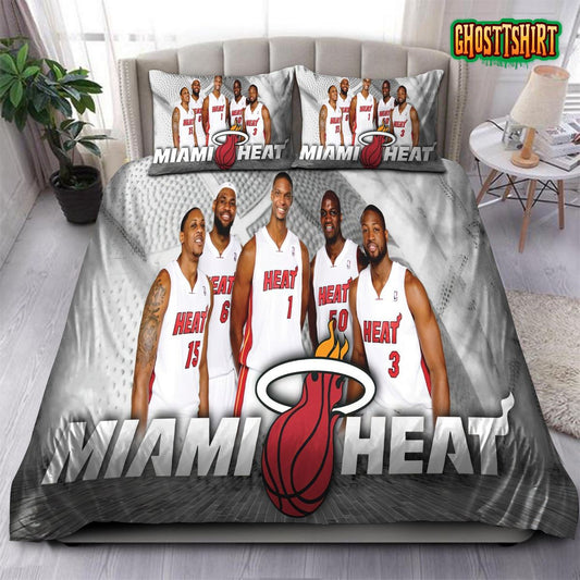 2015 Roster Miami Heat NBA 36 Bedding Set