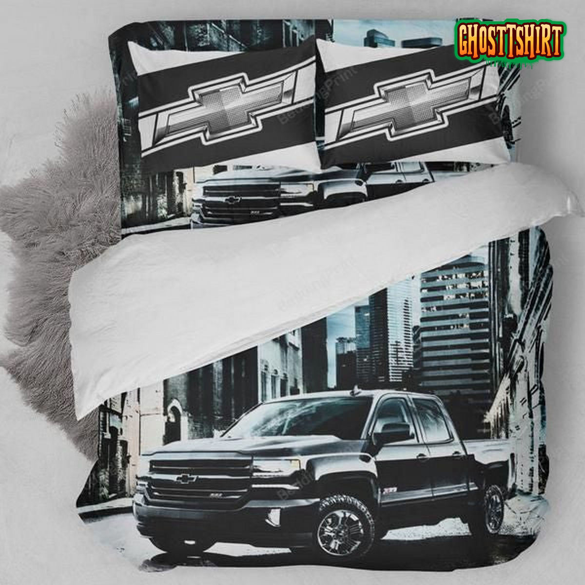 2016 Chevrolet Chevy Silverado 3D Printed Bedding Set