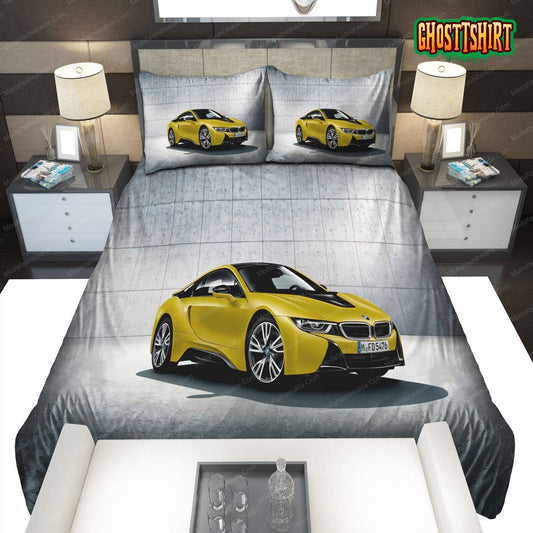2018 BMW i8 Protonic Frozen Yellow Bedding Set