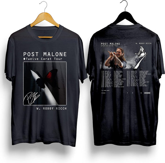 Post Malone Twelve Carat Tour Shirt, Post Malone Tour 2022 Shirt