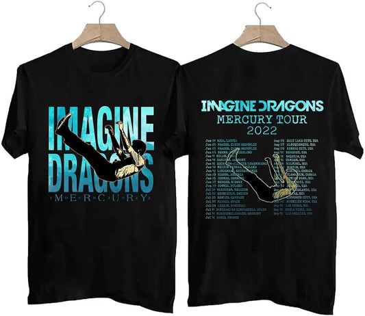 Imagine Dragons Shirt Mercury Tour 2022 T-Shirt Rock Shirt