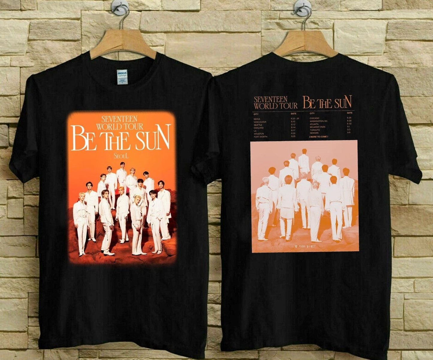 2022 Seventeen World Tour Be The Sun T-Shirt