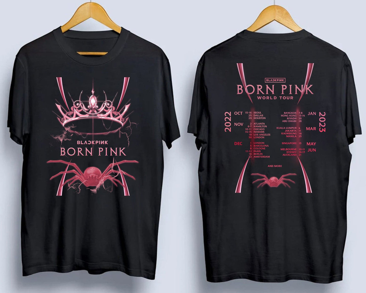 Blackpink Born Pink World Tour Shirt, Born Pink Shirt, Blackpink World Tour Shirt, Blackpink Shirt