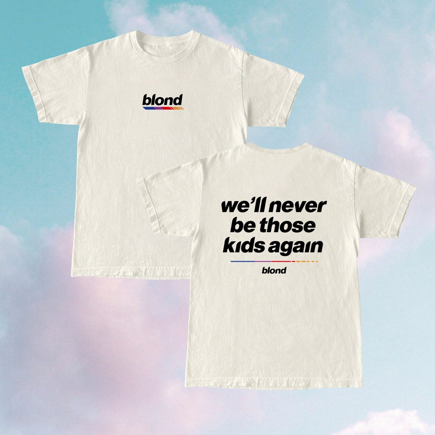 Frank Ocean Short Sleeve T Shirt 2 | blond album | blonded | music gift | cool gift ideas