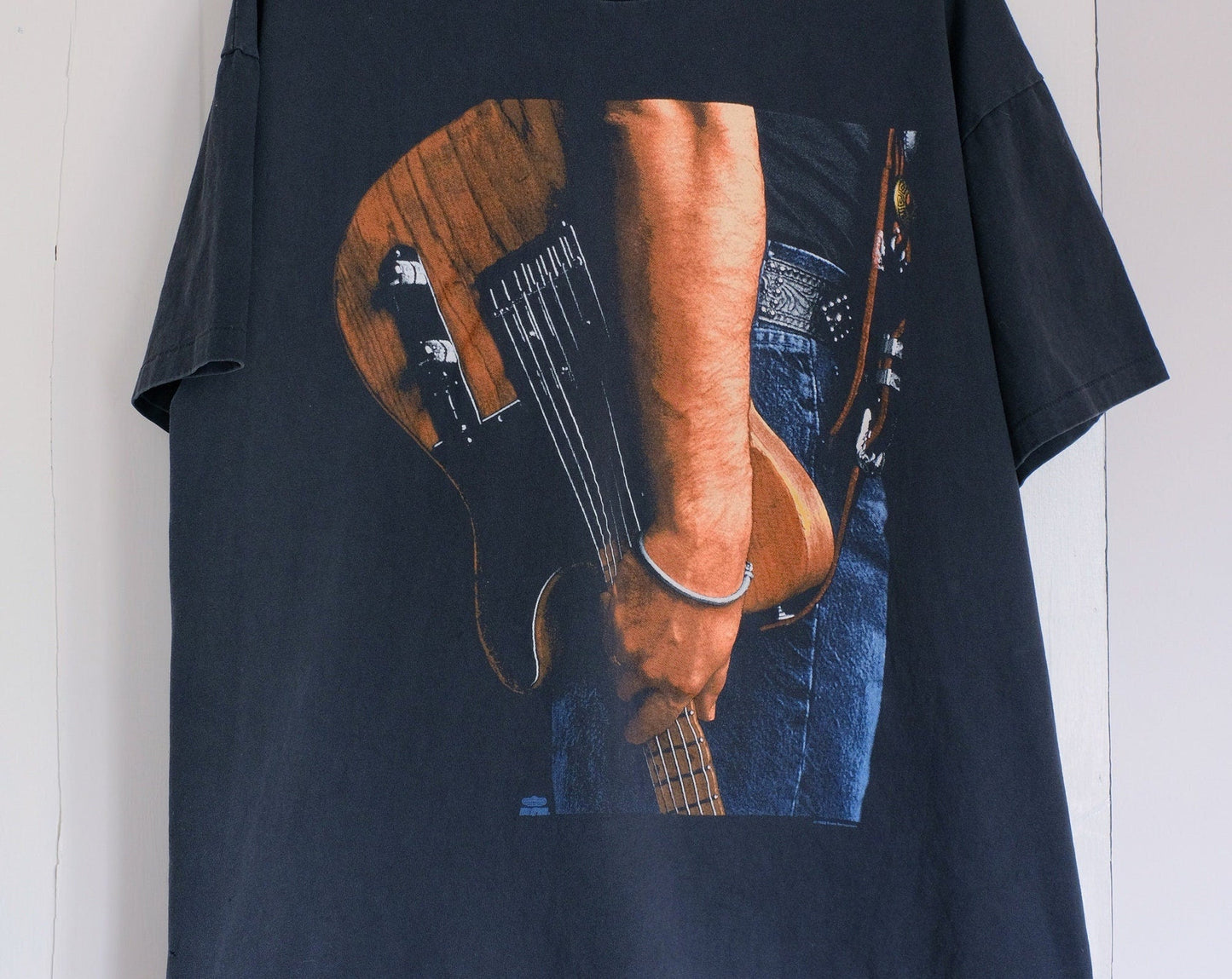 1990s Bruce Springsteen Vintage Human Touch World Tour Double Sided T-Shirt