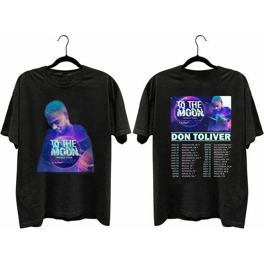 Kid Cudi To The Moon World Tour 2022 Two Sides Tshirt
