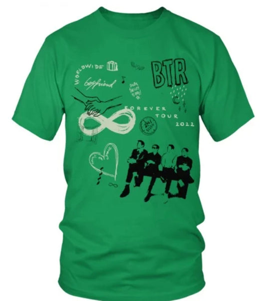 2 Sided Big Time Rush Forever Tour 2022 Shirt, Big Time Rush Shirt