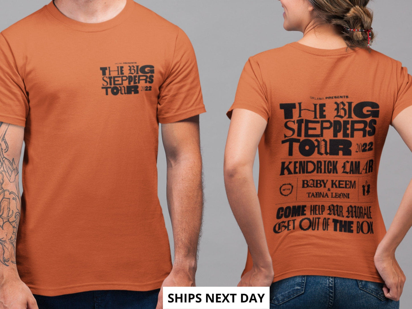 Mr Morale and The Big Steppers Tour T-shirt, Kendrick Lamar Tour Shirt