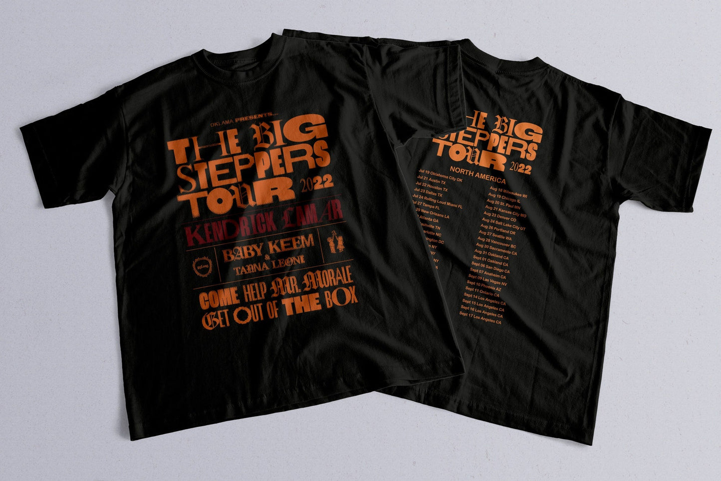 Vintage Kendrick Lamar Shirt, The Big Stepper Tour Shirt, Kendrick Lamar