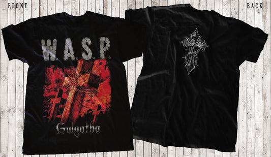 New DTG printed short sleeve t-shirt - W.A.S.P.