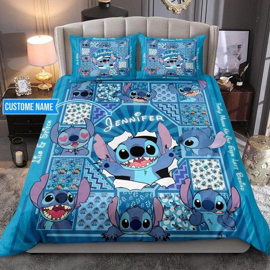 Custom Stitch Bedding Set, Lilo And Stitch Duvet Cover, land Duvet Set, Housewarming Gift, Stitch 2025 Gifts