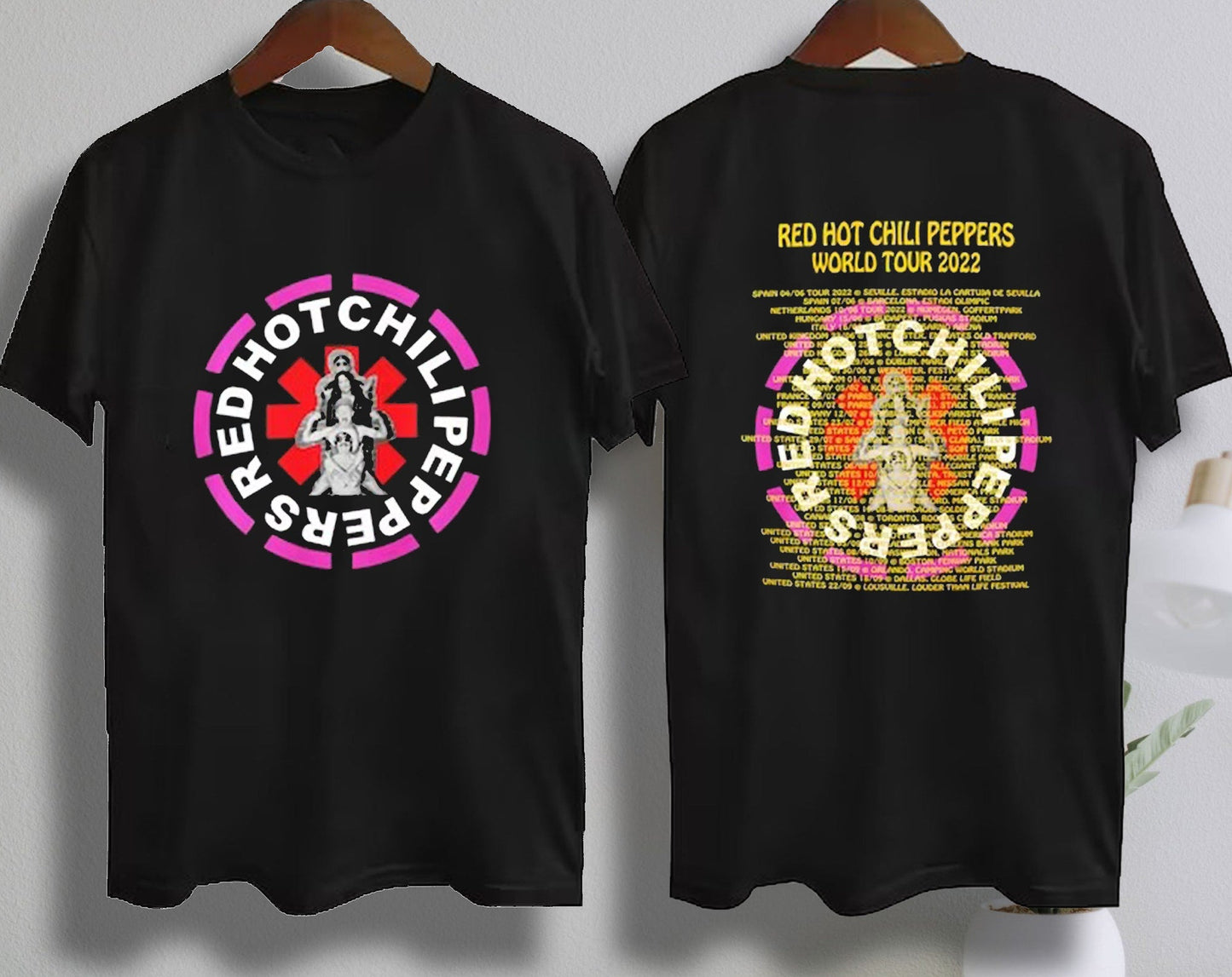 2022 Red Hot Chili Peppers World Tour Shirt