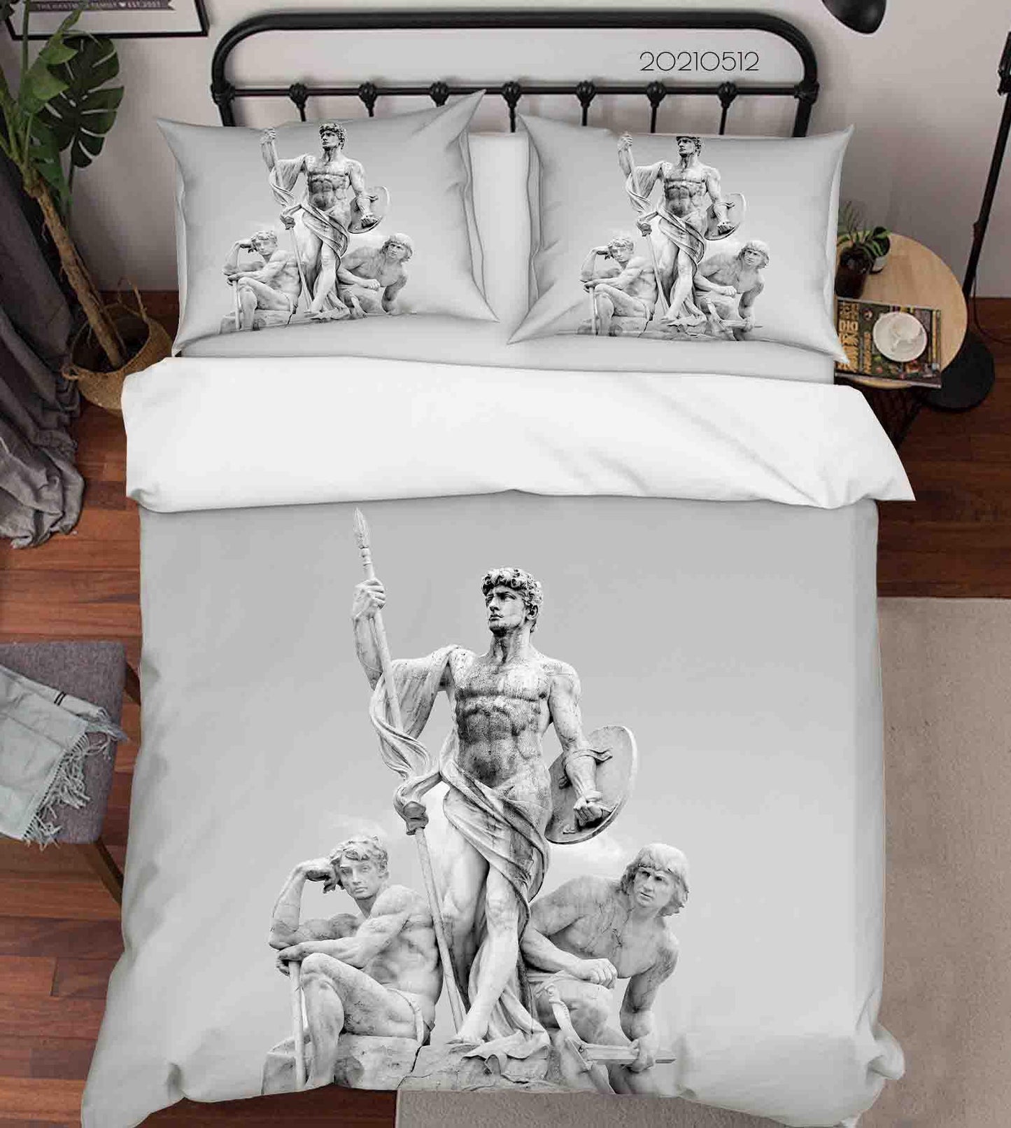 3D Art Sculpture Quilt Cover Set Bedding Set Duvet Cover Pillowcases 296