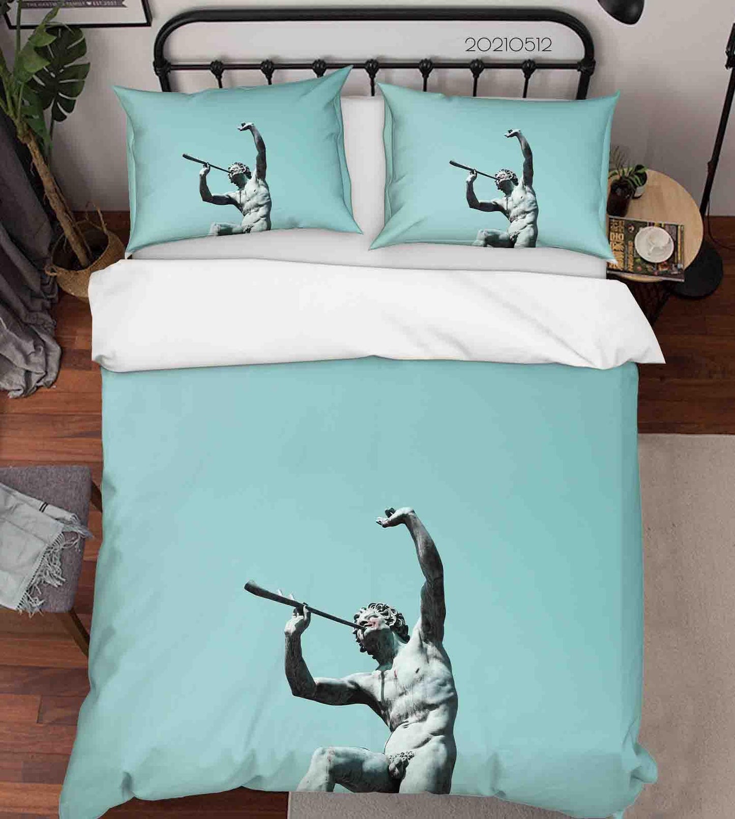 3D Art Sculpture Quilt Cover Set Bedding Set Duvet Cover Pillowcases 264