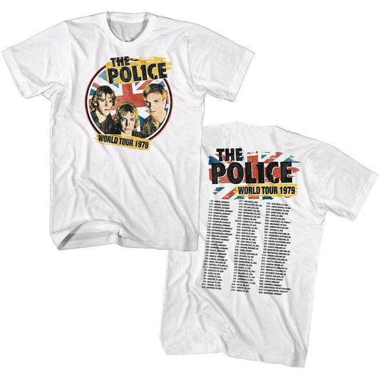 The Police Around the World Tour 1979 T Shirt