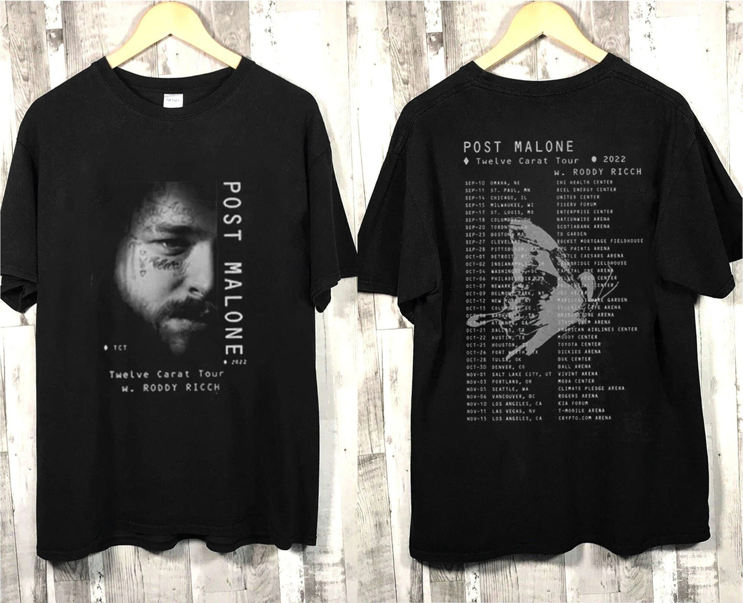 Twelve Carat 2022 Tour Shirt, P Ma.lo.ne Shirt, Twelve Carat Tour