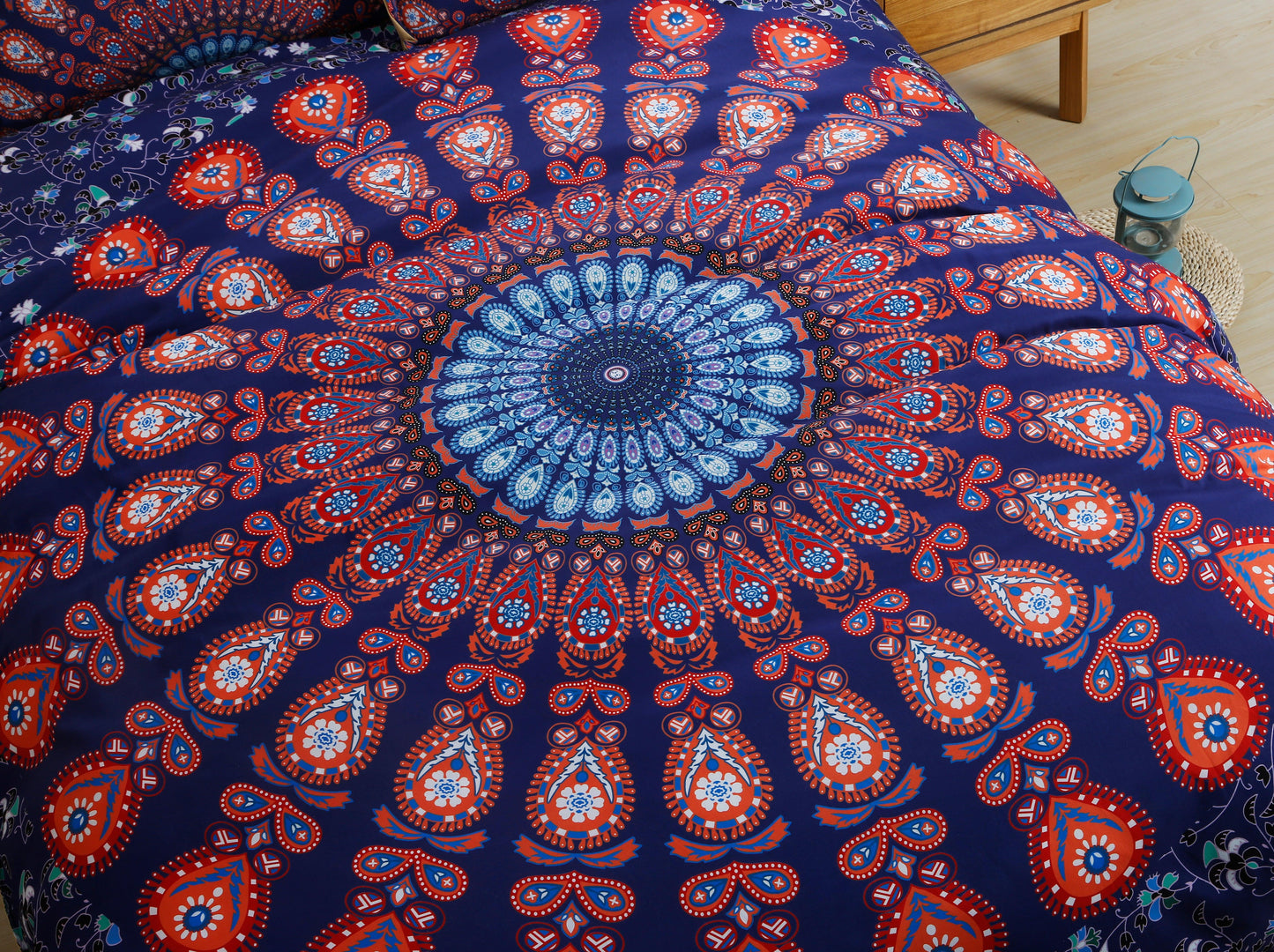 3D Bohemian Indian Circle Quilt Cover Set Bedding Set Pillowcases 125