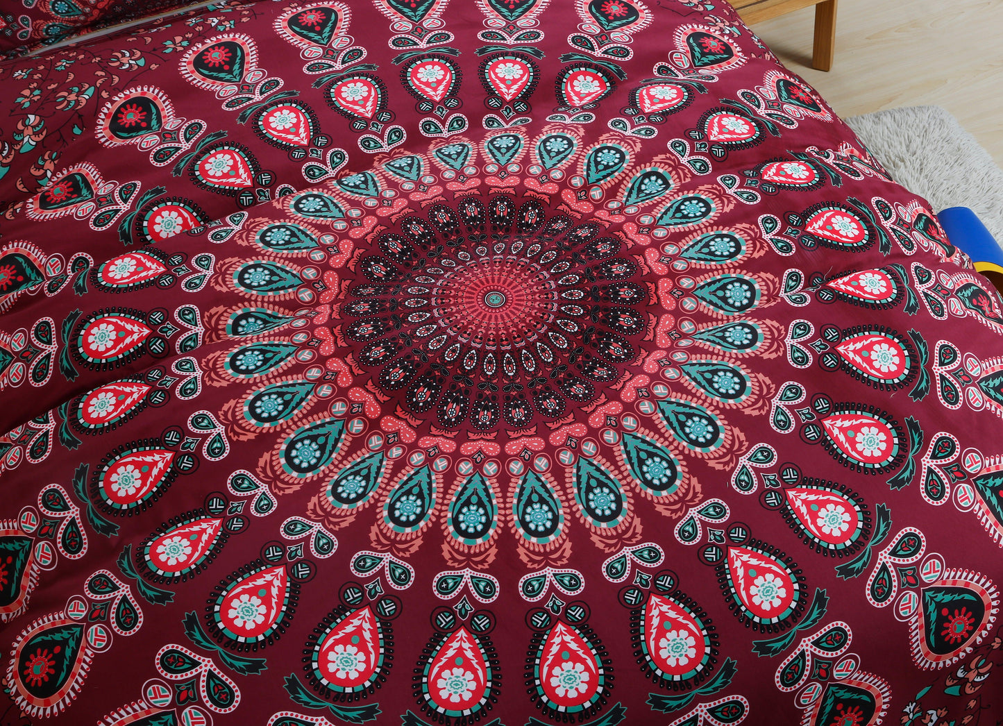 3D Bohemian Indian Circle Quilt Cover Set Bedding Set Pillowcases 122
